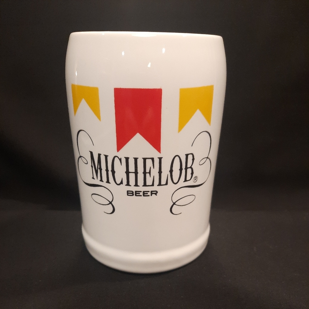 Vintage Michelob Beer Collectible Porcelain Pint Mug ~ Brazil